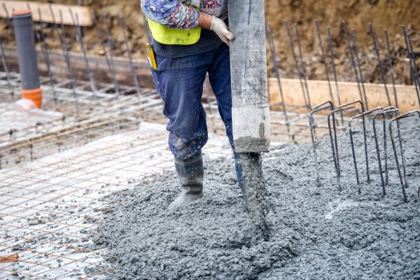 Cabin Foundation Pouring in Springfield