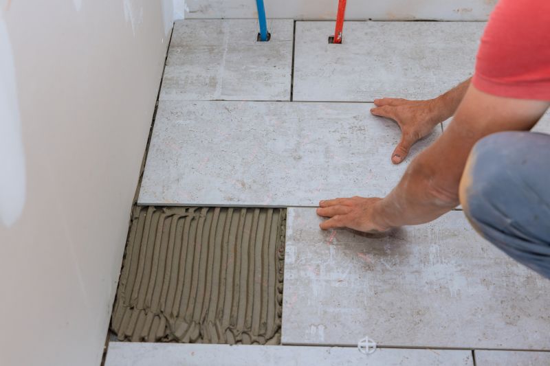 Cement Floor Installation detail