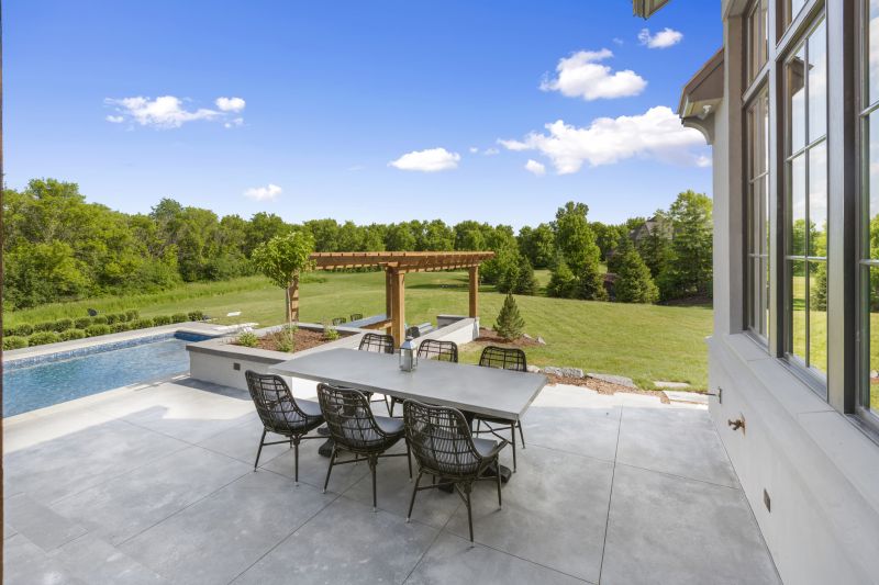 Pool Patio Construction detail